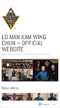 Mobile Screenshot of lomankamwingchun.us